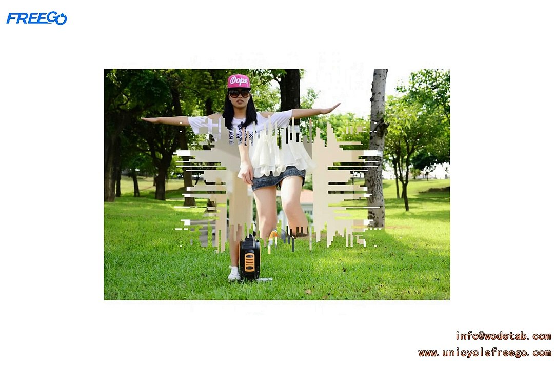 Freego Electric Self-Balancing Bike Motor Unicycle Monocycle Mini Solo foot Scooter