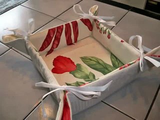 Tutorial Brotkorb Anleitung Nähen