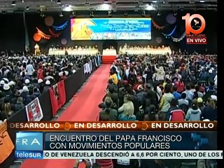 Francisco: tierra, techo y trabajo son derechos sagrados