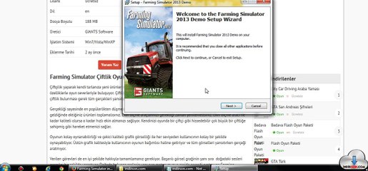 Farming Simulator oyunun kurulum incelemesi