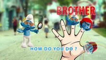 THE SMURFS FINGER FAMILY | MY NURSERY CARTOON