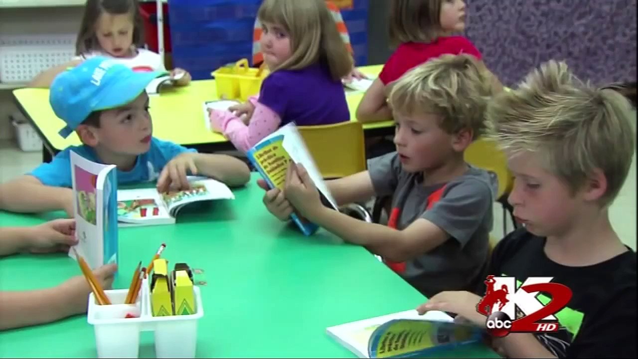 Elementary School Spanish Class