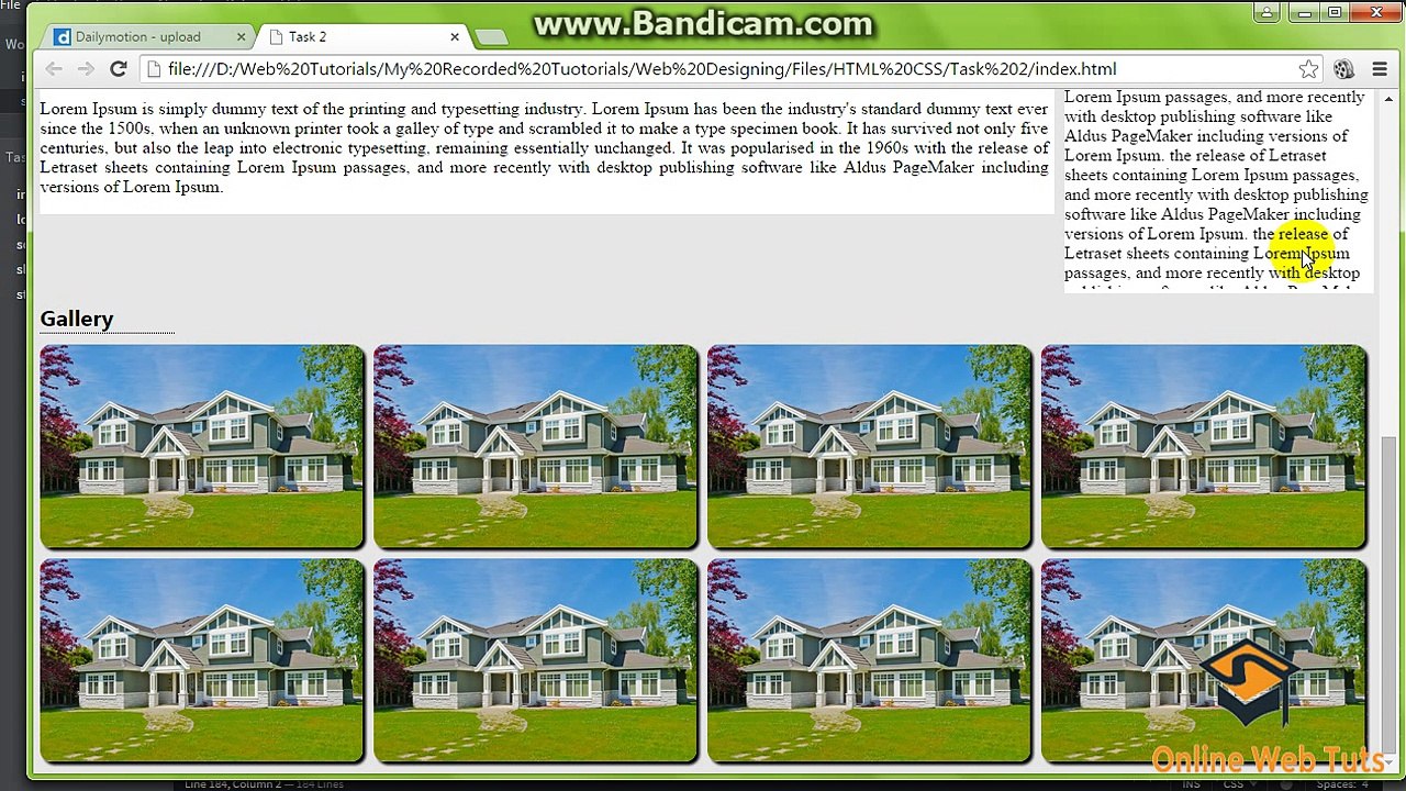 Online Web Tutorials  In Urdu Designing the website Part 24