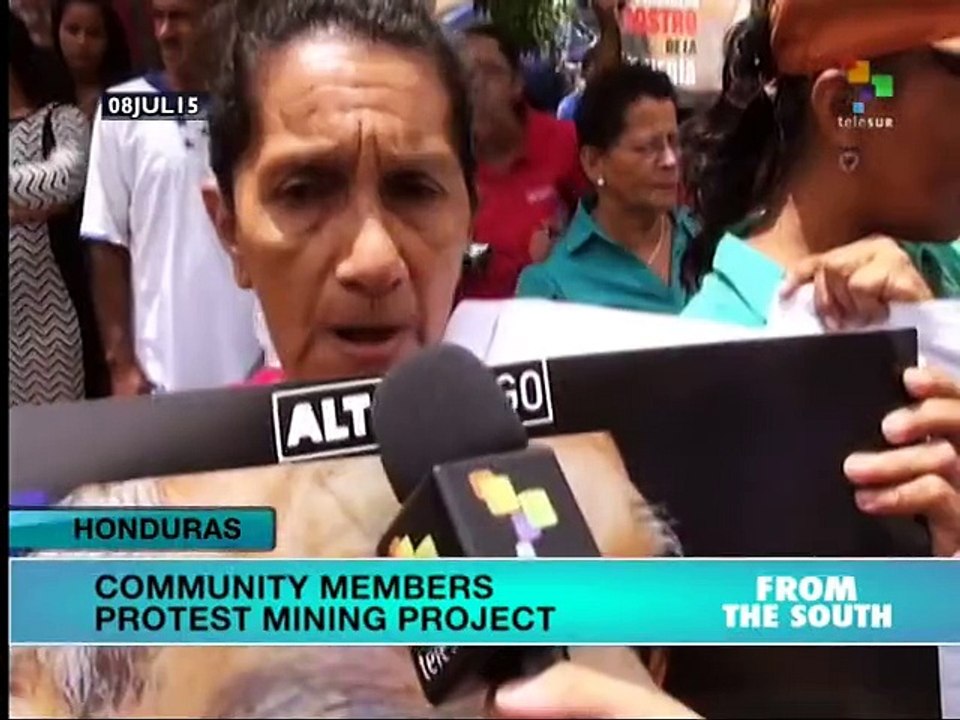 Honduras: Mining Forum Sparks Protests