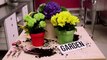 How to Cake... A FLOWER POT CAKE! Chocolate cake layered with coffee buttercream and edible dirt!