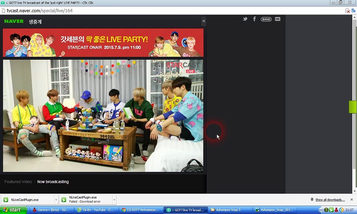 LIVE Party - GOT7 Junior's Bag