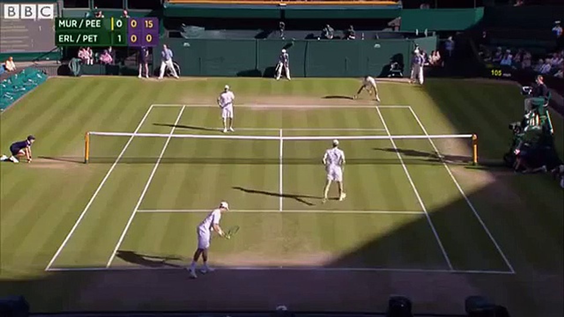 David Beckham catches Tennis ball at Wimbledon! - video Dailymotion