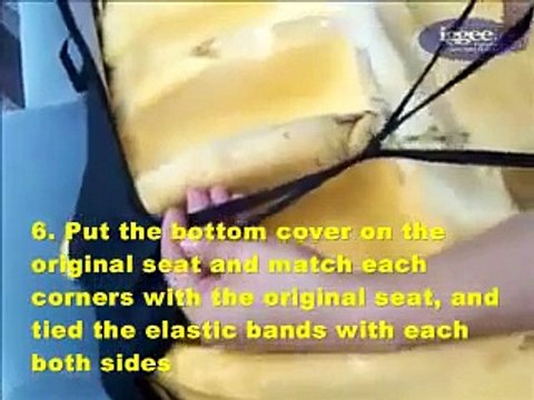 Installation for Iggee custom seat covers