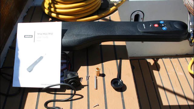 Calibrating Simrad Tiller Pilot