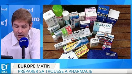 Préparer sa trousse à pharmacie pour les vacances