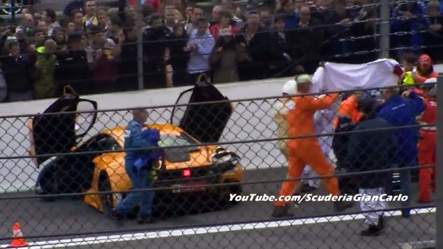 Mclaren MP4-12C mega crash!!!!!@24H Spa-Francorchamps-1080P*HD