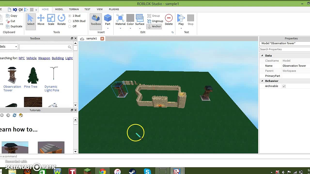 Roblox Studio Tutorial Ep1 How To Publish Video Dailymotion