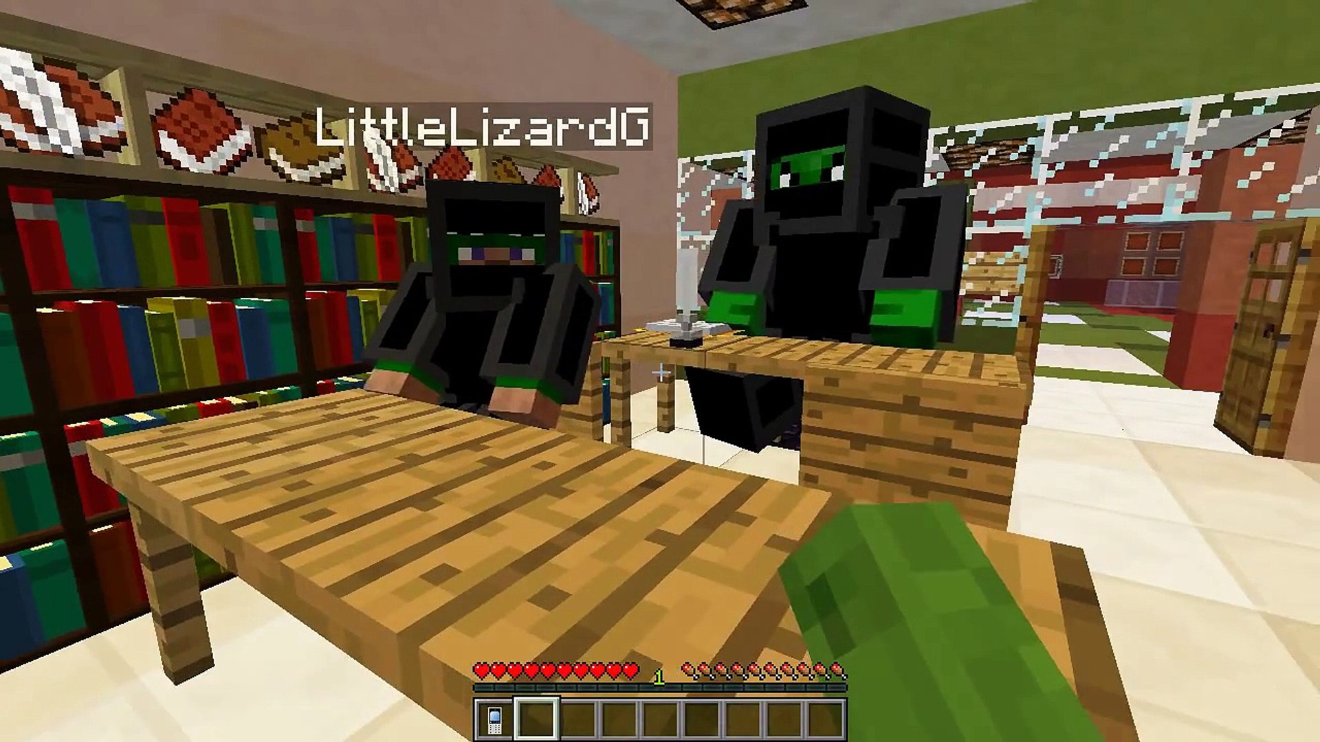⁣LittleLizardGaming - Minecraft Mods! Minecraft School : NINJA SCHOOL!