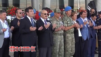 Şehitlerimiz Muhammet Gürlek, Haşim Dirik ve Musa Saydam Törenlerle Uğurlandı