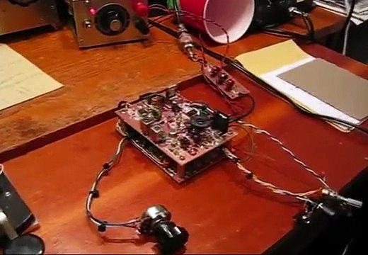 40M MMIC Based QRP CW Transceiver Info & Details