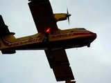 Incendies à St Jean d'Illac Canadairs en intervention