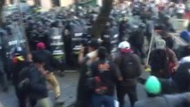 Una manifestación contra Correa termina en disturbios