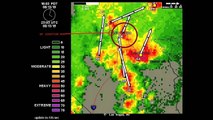 Tracking heavy storm system over Central Las Vegas 8/13/2015