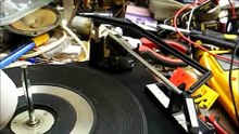 Removing a seized platter from a 1970's BSR turntable / record changer