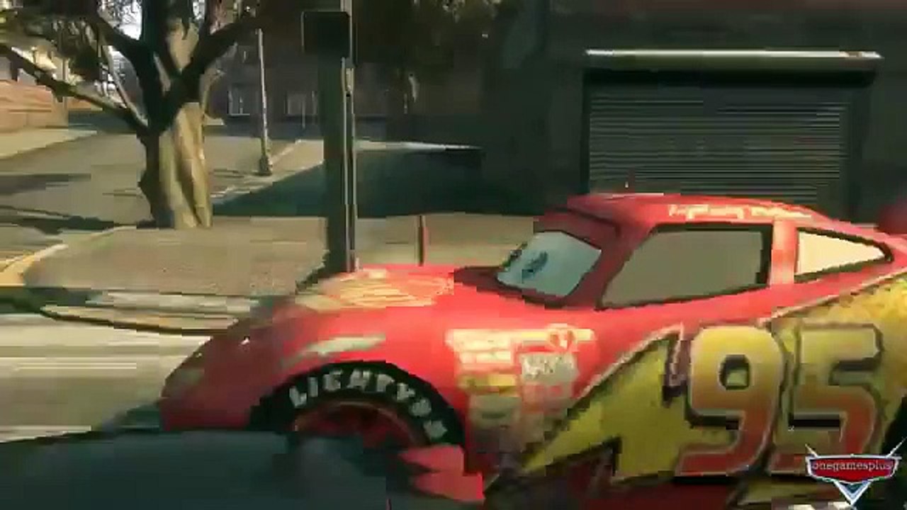 Lightning McQueen VS Ferrari Enzo 2002 The Challenge Accepted Track Disney pixar car by onegamesplu