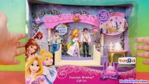 Disney Little Kingdom Fairytale Wedding Rapunzel Doll Gift Play Set Playdoh dresses MsDisneyReviews