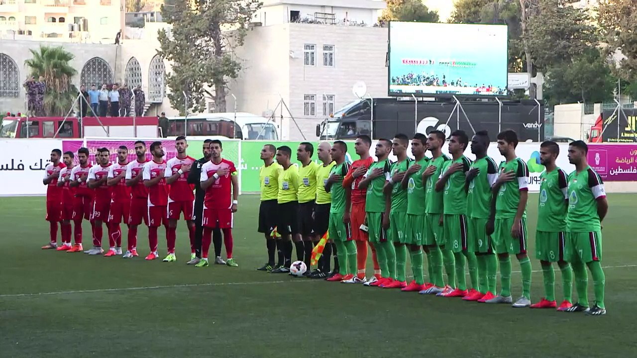 Primer choque entre clubes de territorios palestinos