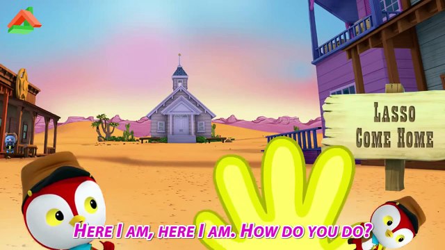 Sheriff Callie's Wild West Dancing Finger Family NURSERY RHYMES Very Funny Cartoons