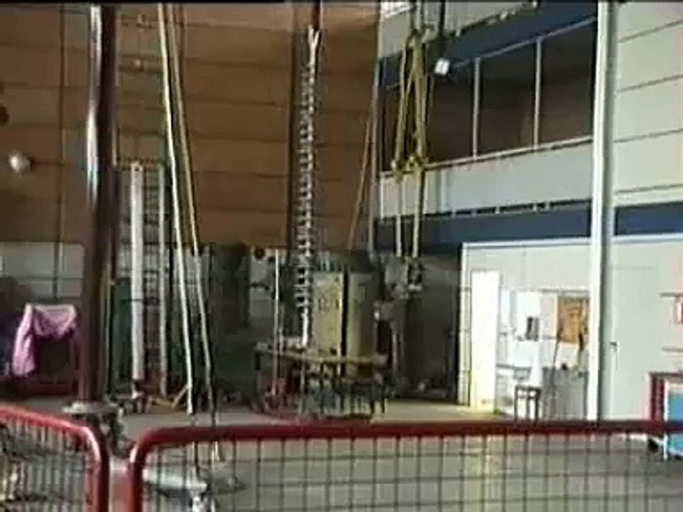 Marx-Generator 3 Millionen Volt Hochspannung