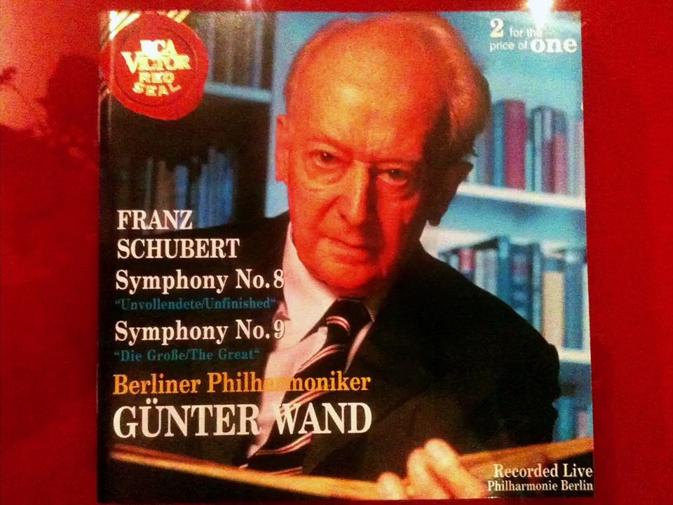 Schubert Symphony 8 "Unfinished/Inachevée" (reference recording : Günter Wand)