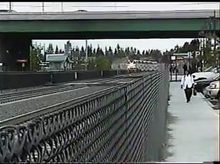 CalTrain Baby Bullet at Lawrence Station