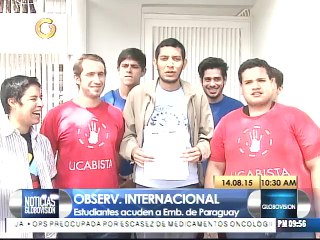 Estudiantes piden a Paraguay mediación para que haya observadores el 6-D