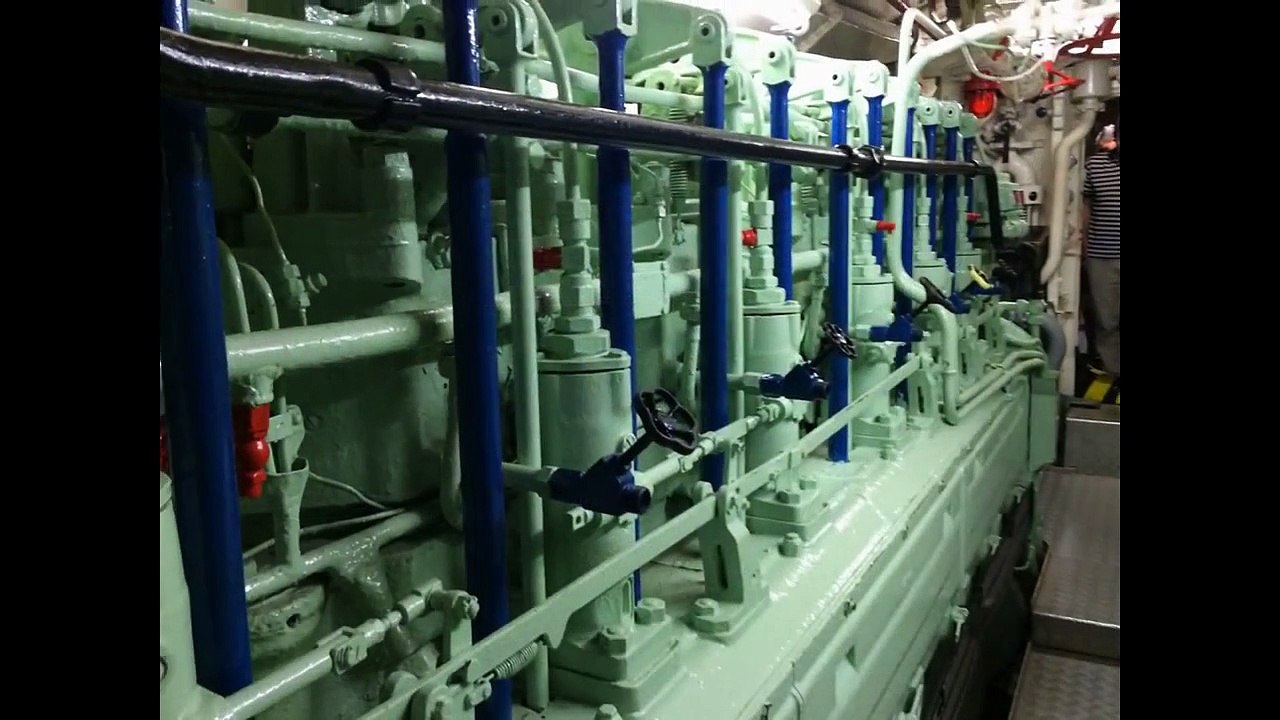 DAS BOOT - Rundgang durch U 995 Laboe - tour on German U-Boat / submarine of world war II