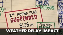 Weather delays round 2 of the PGA Championship