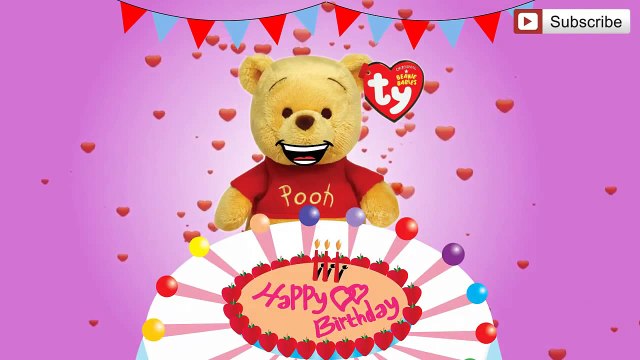 Happy Birthday Song Pooh Bear Nursery Rhymes Kids Songs and Children songs