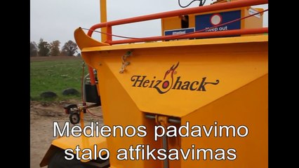 Heizohack 6-400 start up