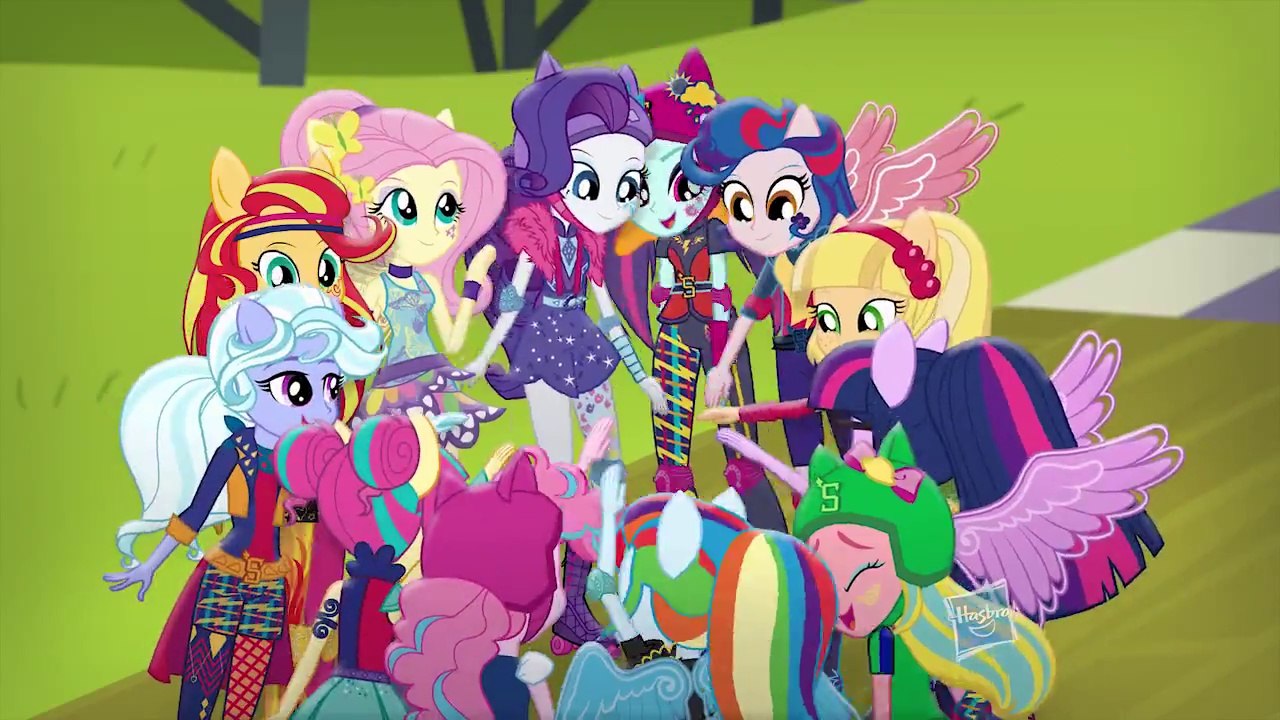 My Little Pony Equestria Girls Latino América "El Himno de Equestria Girls Friendship Games" - HD