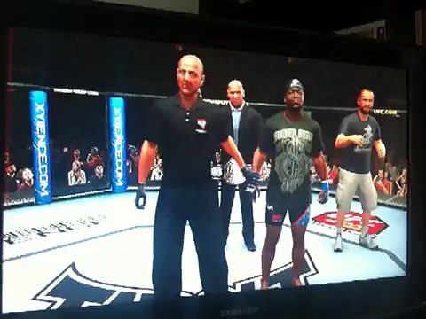 UFC 2010 - Rashad Evans versus Rampage Jackson KO 3 seconds