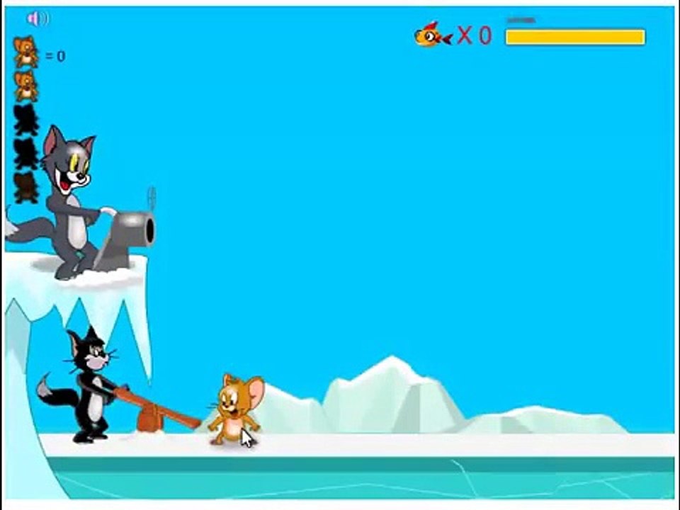 Hướng dẫn chơi Tom & Jerry - Trận chiến bóng tuyết - Game 24h