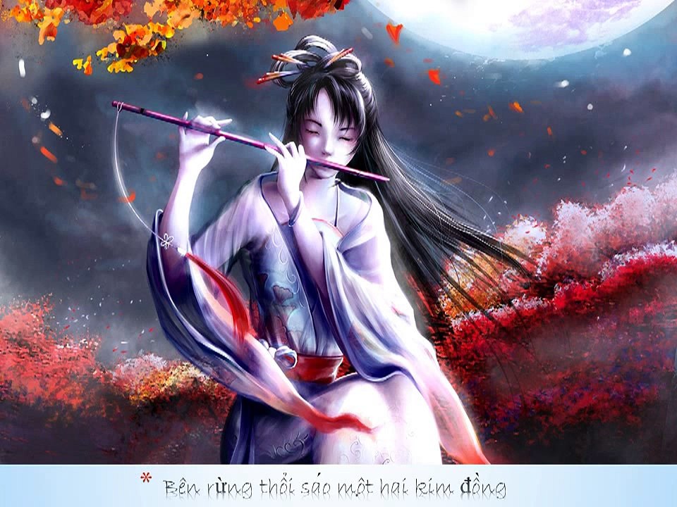 Tiêng Sao Thiên Thai -tho The Lu -Hong Van & Dam Yen Linh dien ngam .mp4 (HD)