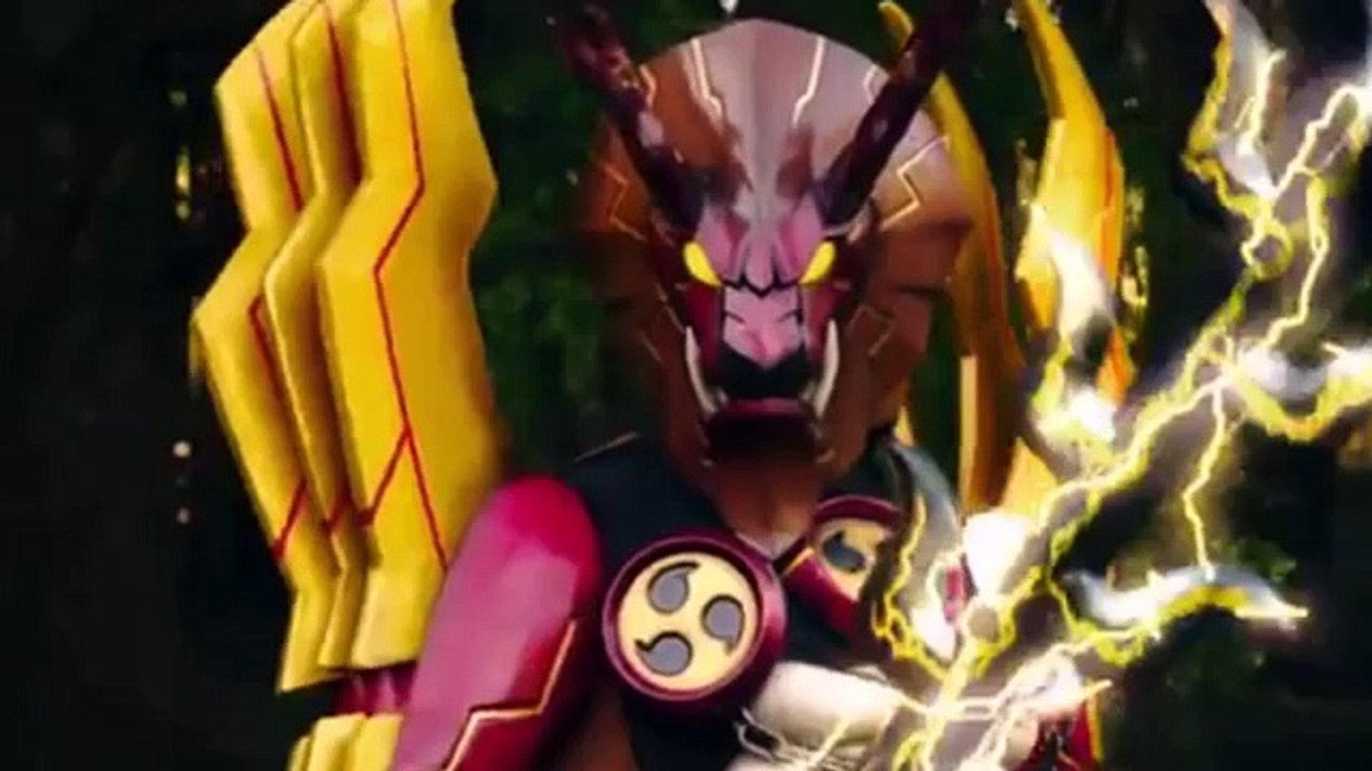 Power Rangers Dino Trovao Ranger Vermelho Morpher