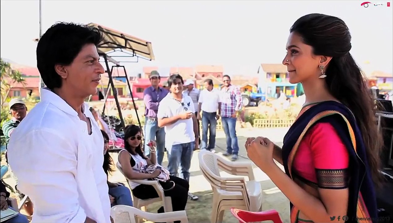 Deepika's Last Day : Sets of Chennai Express with Shah Rukh Khan & Rohit Shetty