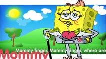 Finger Family Spongebob SquarePants Preschool Cartoons Rhymes for Children Cartoon Kids Ed