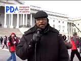 PDA/ Progressive Democrats of America broadcasting from Washington, DC