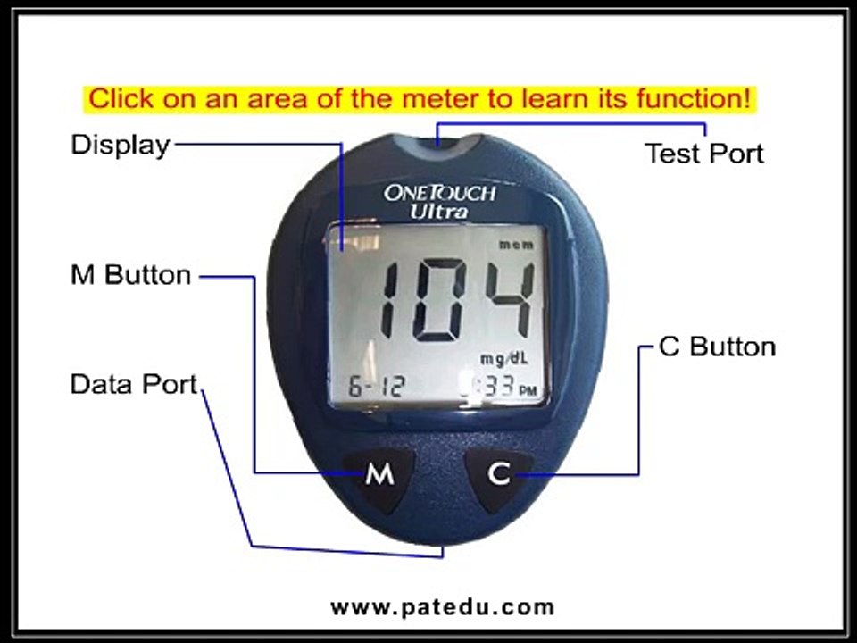 Using your blood glucose meter one touch ultra video dailymotion