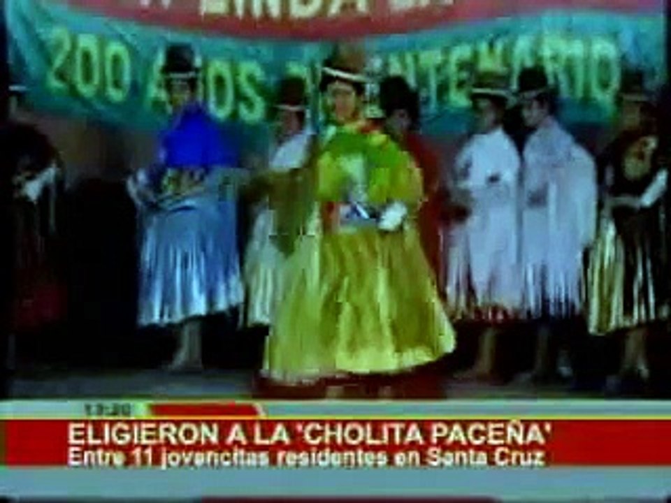 En La Paz eligieron a la "Cholita Paceña 2009" | Bolivia-red.Com |