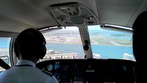 Cessna 402 Landing at Logan Airport
