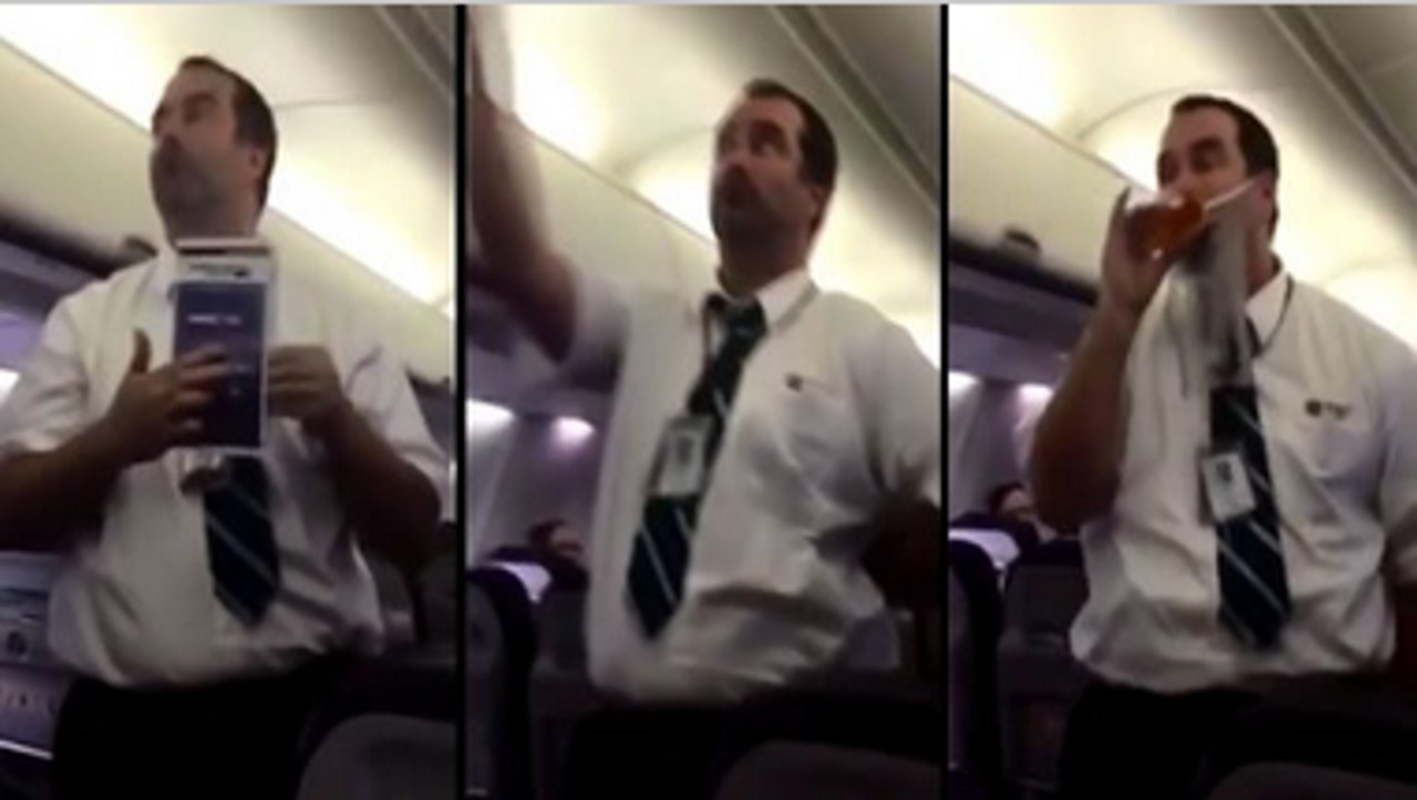 Hilarious Westjet Flight Attendant Safety Demo Leaves Passengers In Stitches