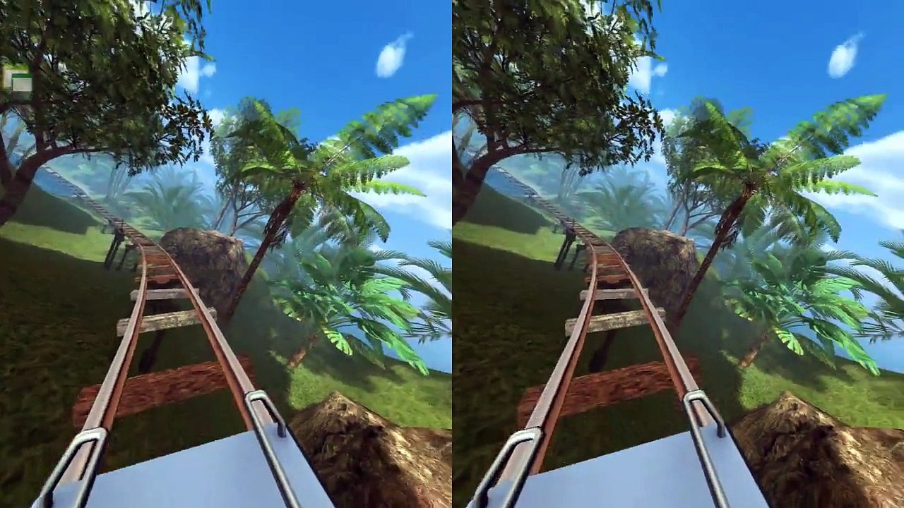 3D video- Roller coaster VR- Google cardboard