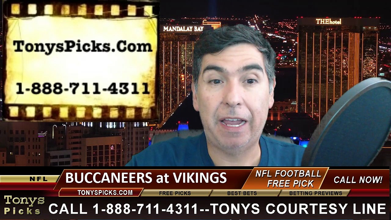Minnesota Vikings vs. Tampa Bay Buccaneers Pick Prediction NFL Preseason Pro Football Odds Preview 8-15-2015