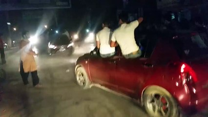 Drifting on 14 August 2015 in commercial market Rawalpindi